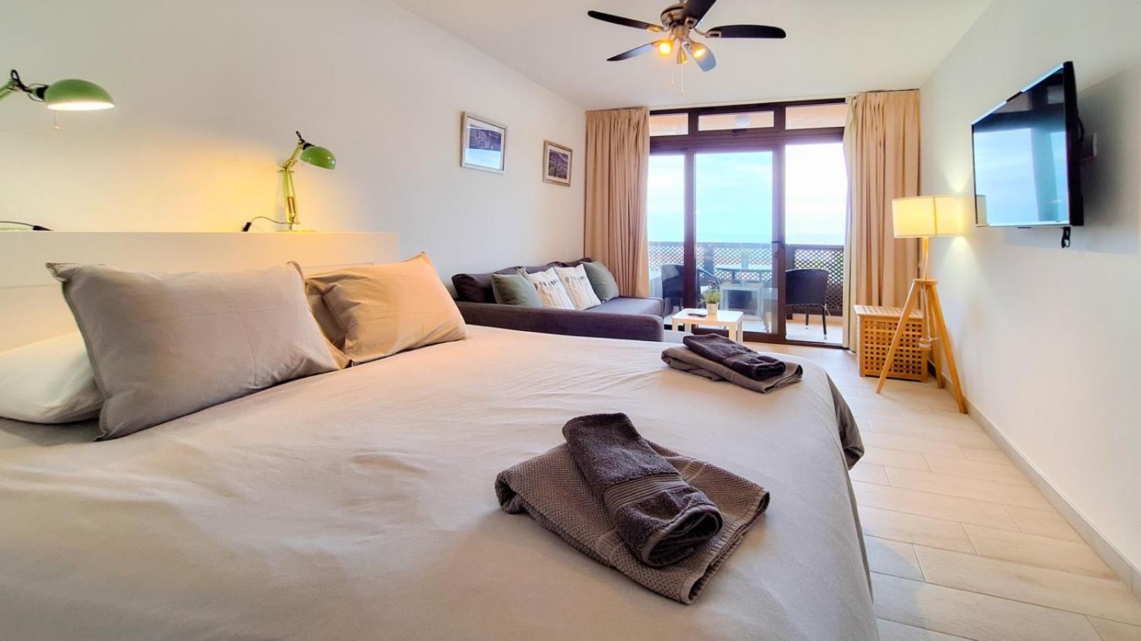 Studio With Balcony And Sea View Puerto de la Cruz Kültér fotó