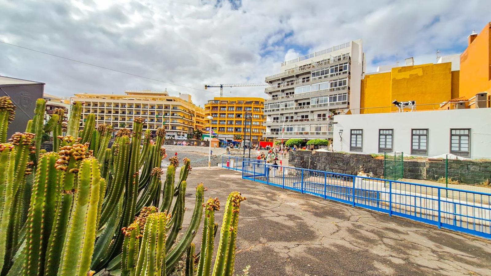 Studio With Balcony And Sea View Puerto de la Cruz Kültér fotó
